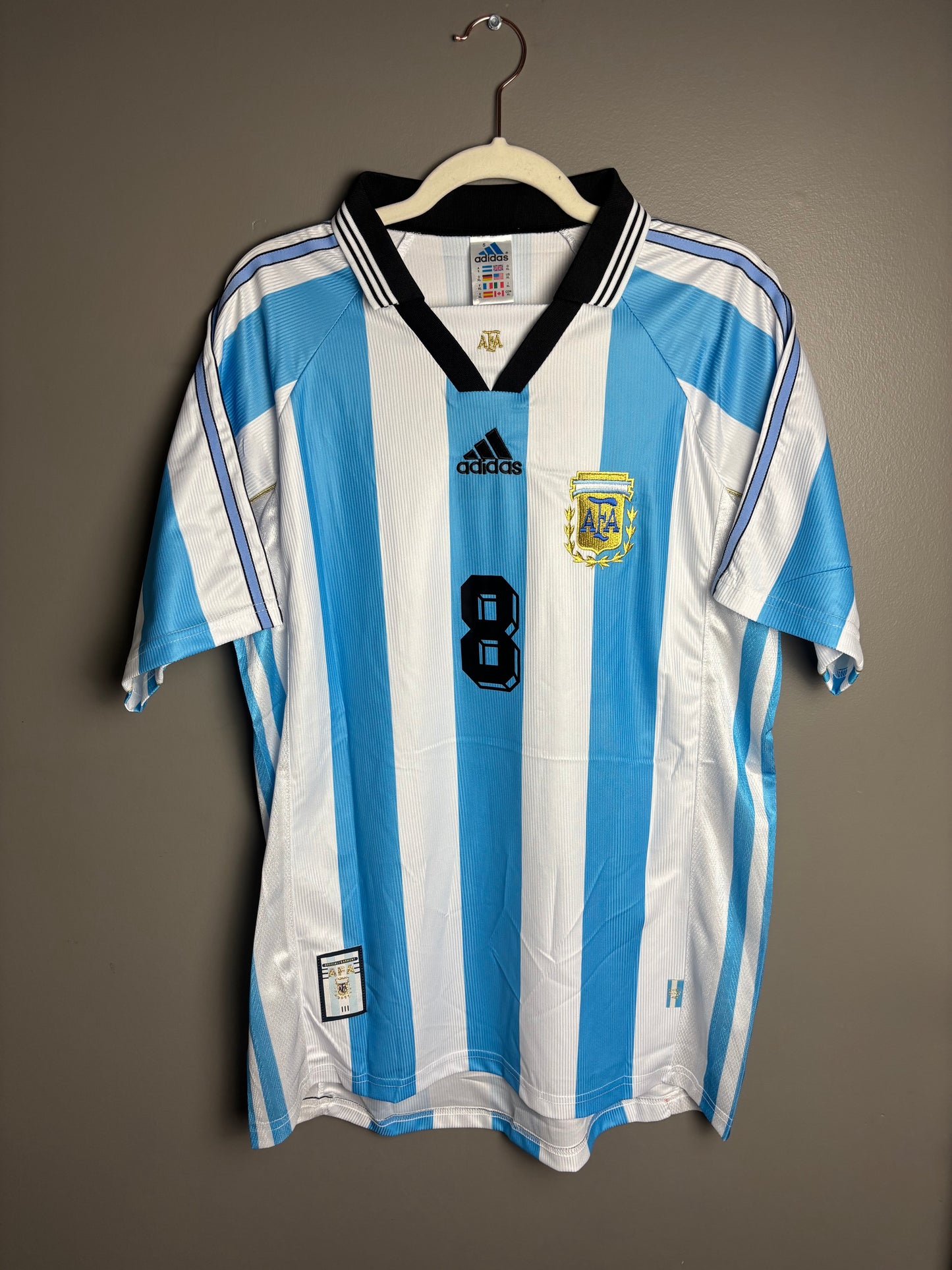 Argentina 1998 - 8 Riquelme
