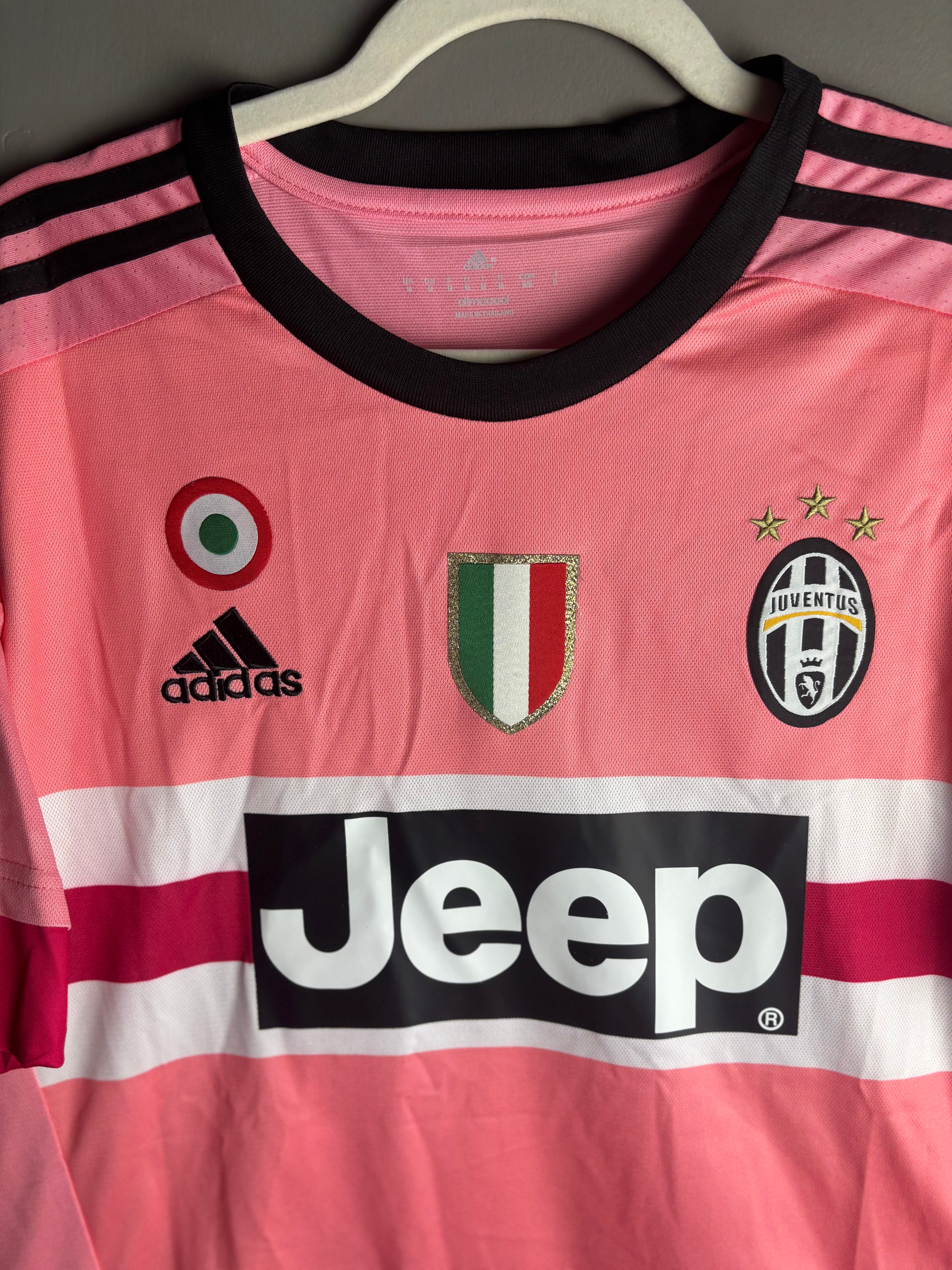 15-16ユベントス POGBA 10 ユニフォーム M ユベントス #10 POGBA ポグバ 15-16 ホーム ユニフォーム M