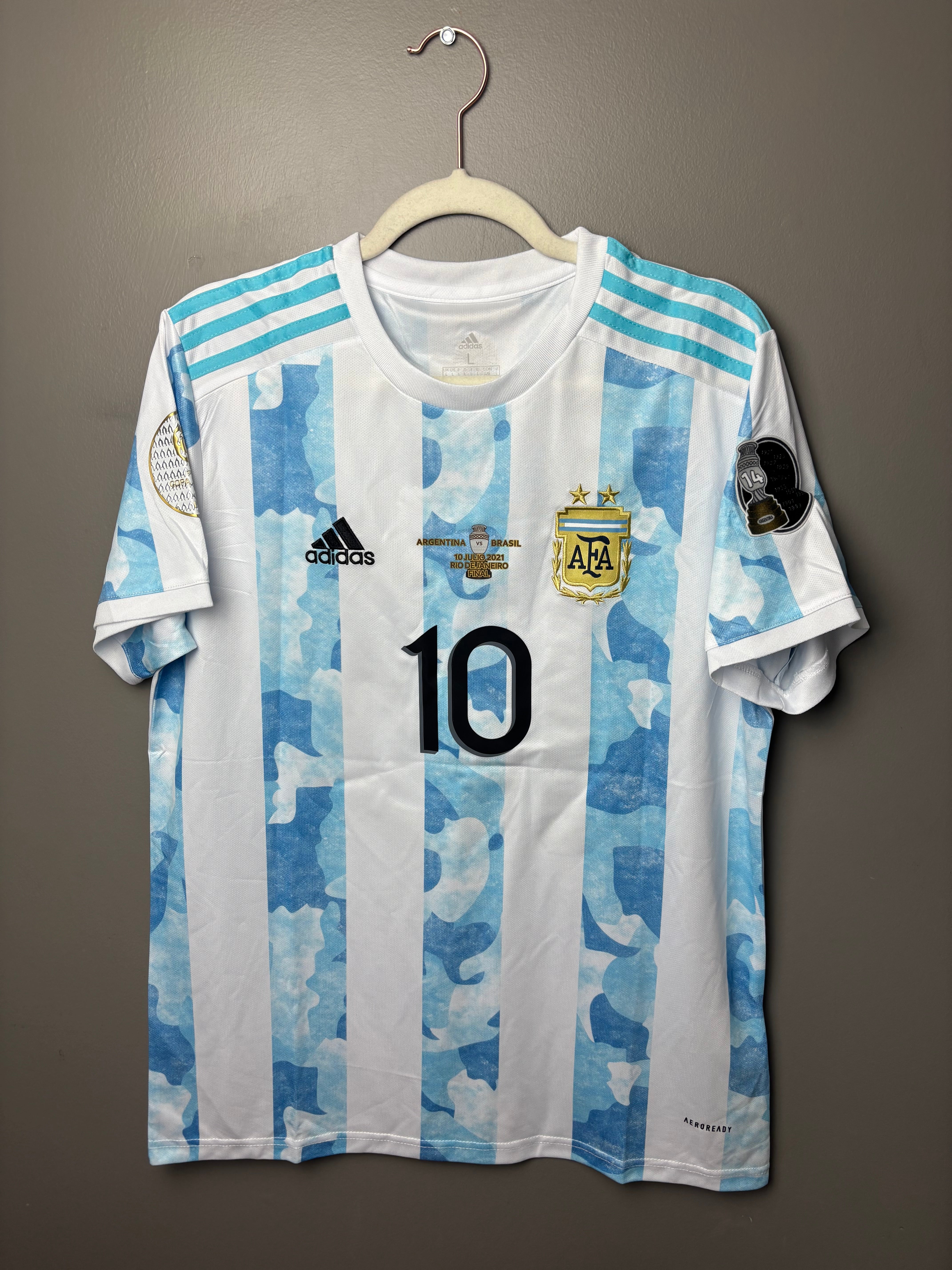 Argentina 2021 - 10 Messi – Field Legends Jerseys