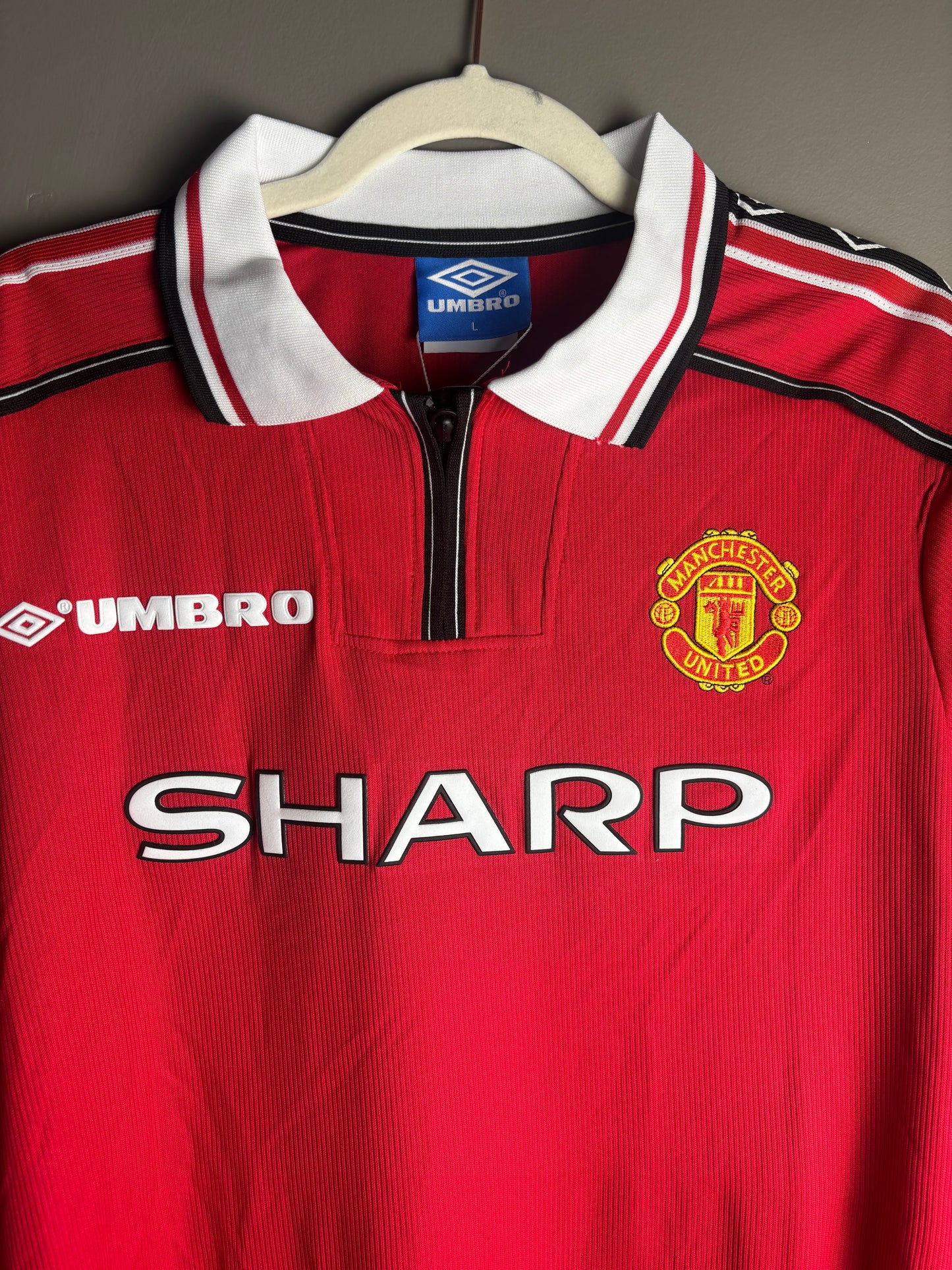 Manchester United 1996/97 - 7 Beckham - Long Sleeve