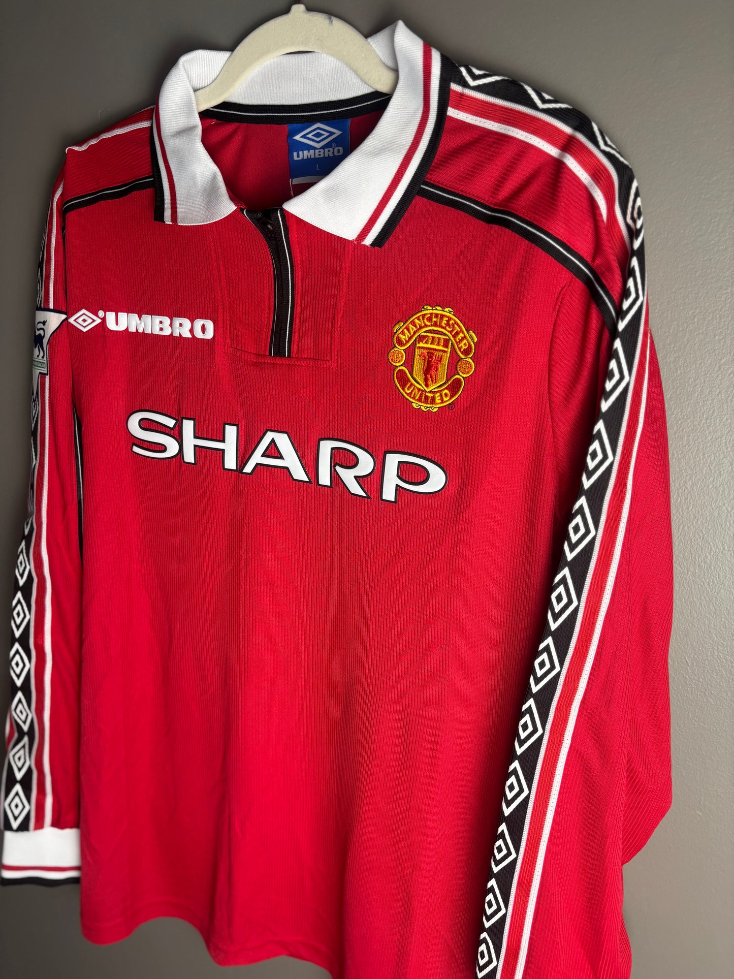 Manchester United 1996/97 - 7 Beckham - Long Sleeve