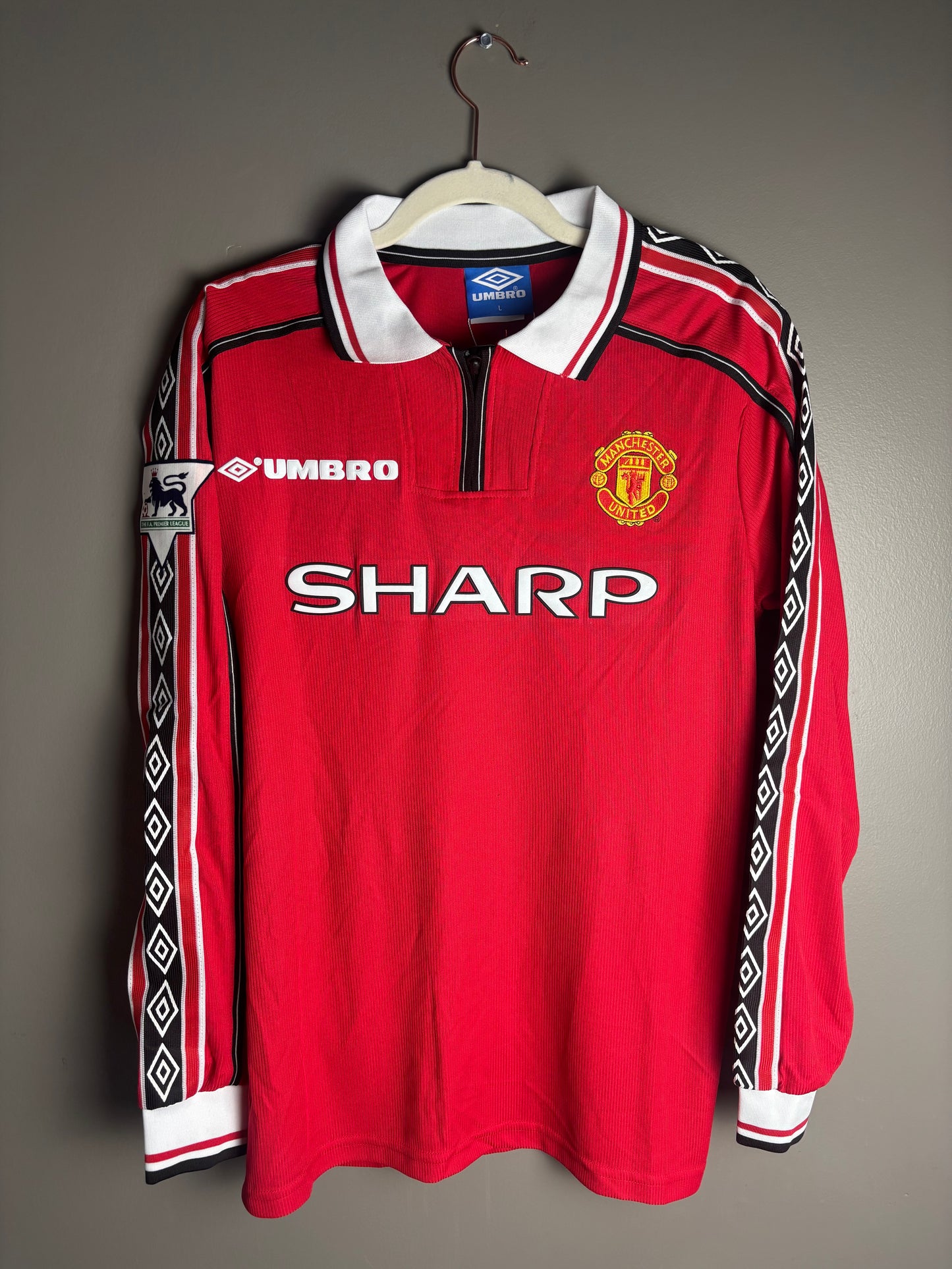 Manchester United 1996/97 - 7 Beckham - Long Sleeve