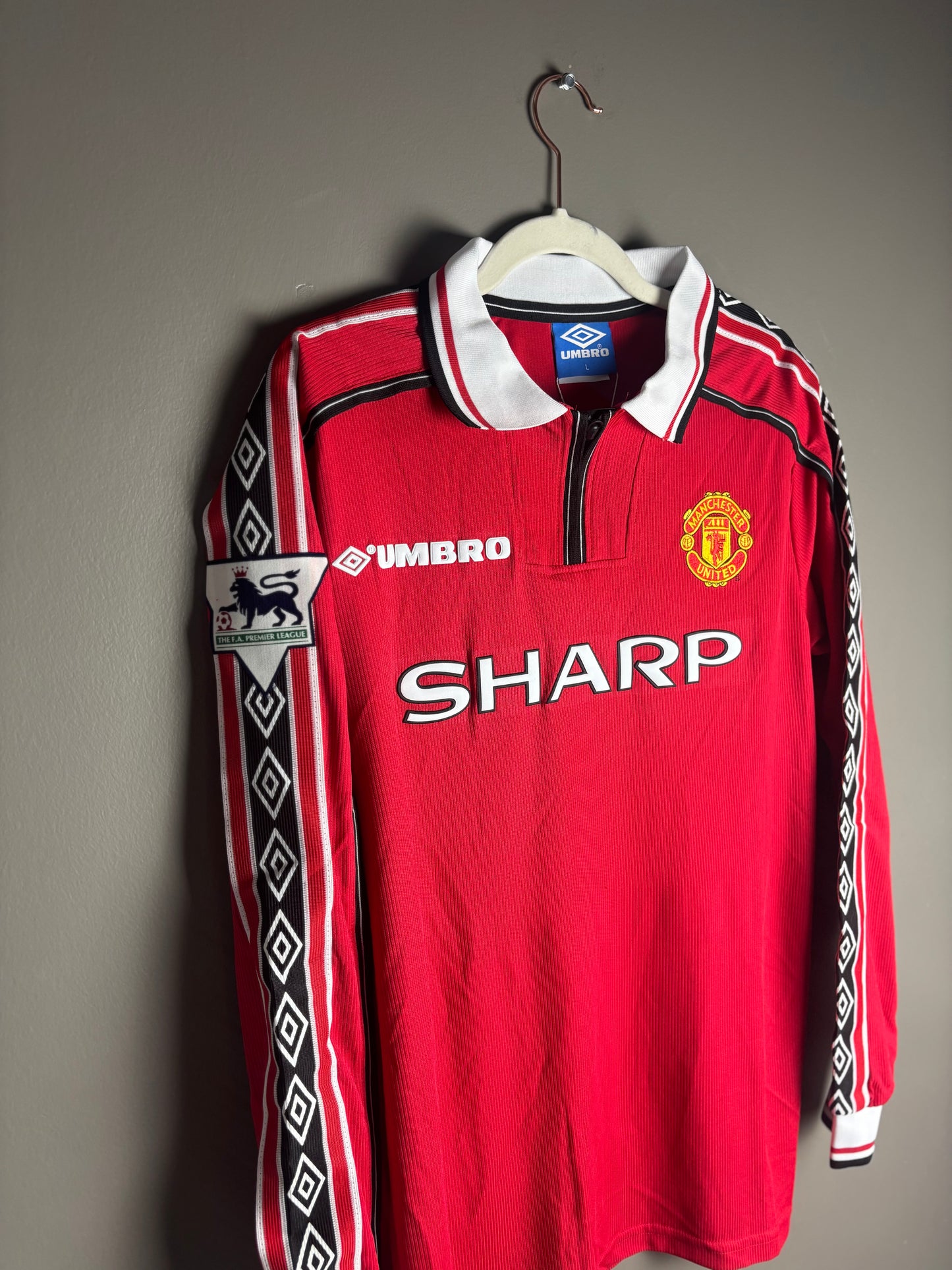 Manchester United 1996/97 - 7 Beckham - Long Sleeve