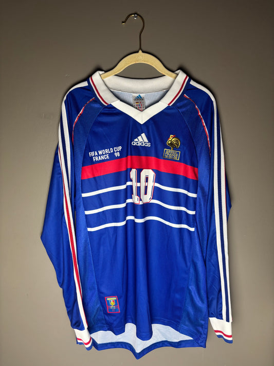 France ‘98 - 10 Zidane - Long Sleeve