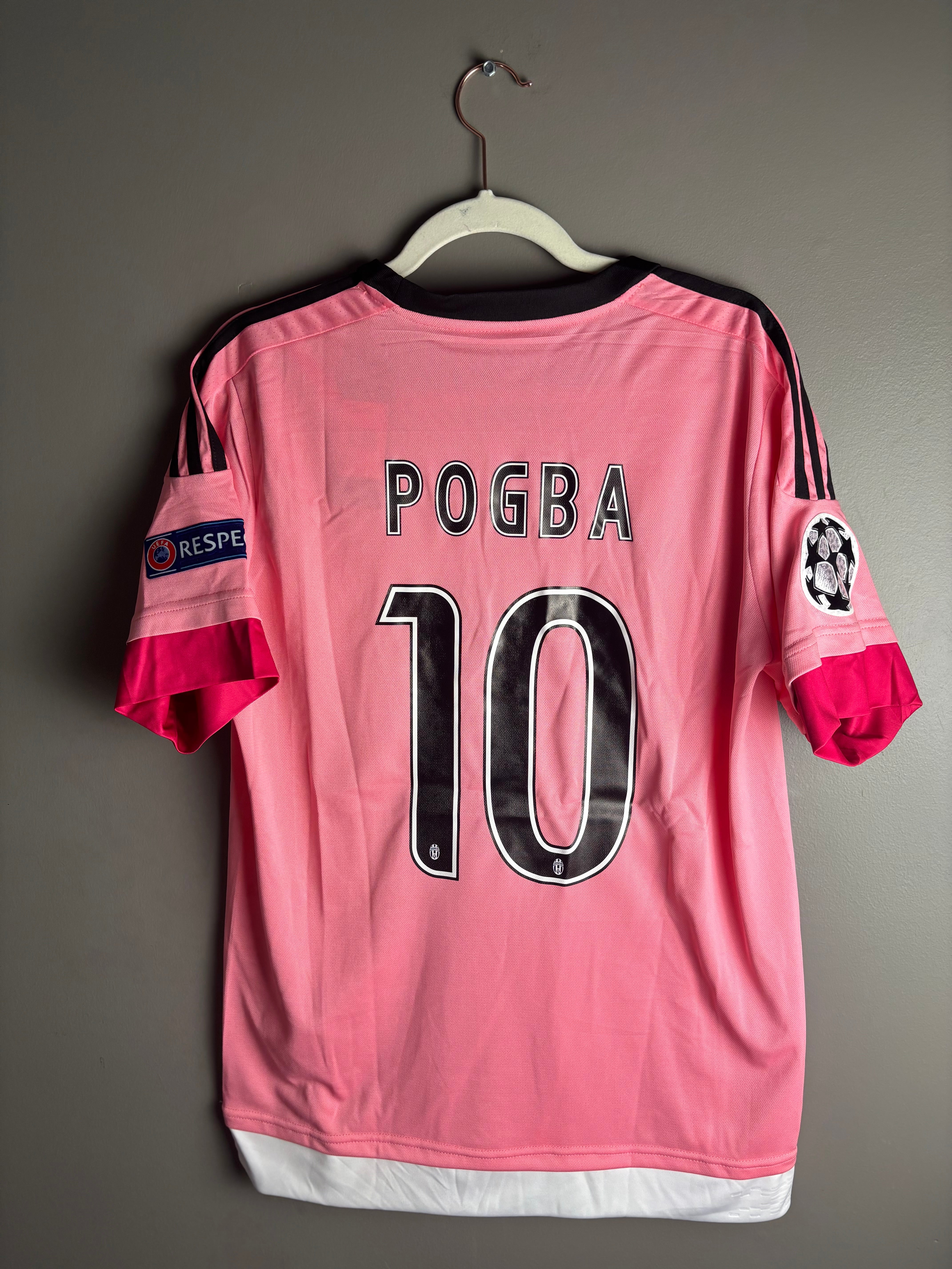 ユベントス ポグバ 10番 15-16 ユニフォーム タグ付き ユベントス ポグバ 10番 15-16 ユニフォーム タグ付き